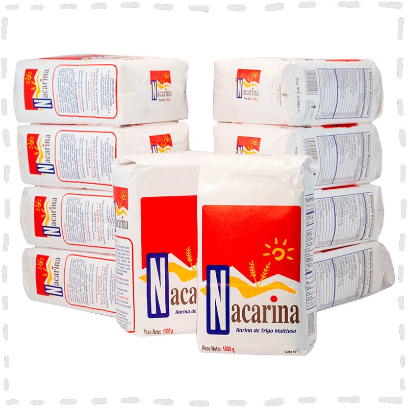 HARINA NACARINA 1KG 10X1KG 10KG