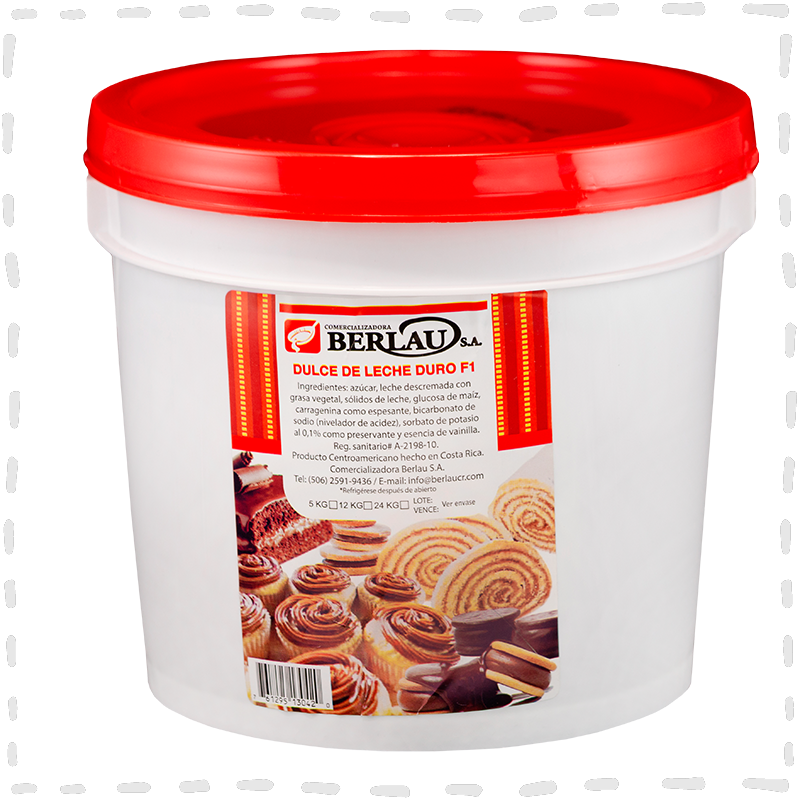DULCE LECHE F1 5 KG BERLAU DURO