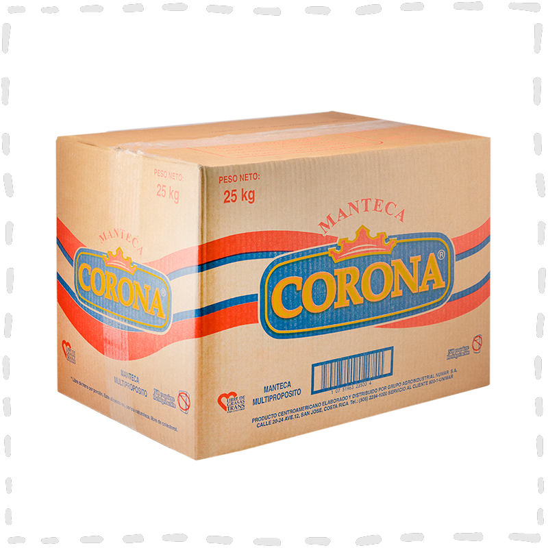 MANTECA CORONA BULK 25 KG