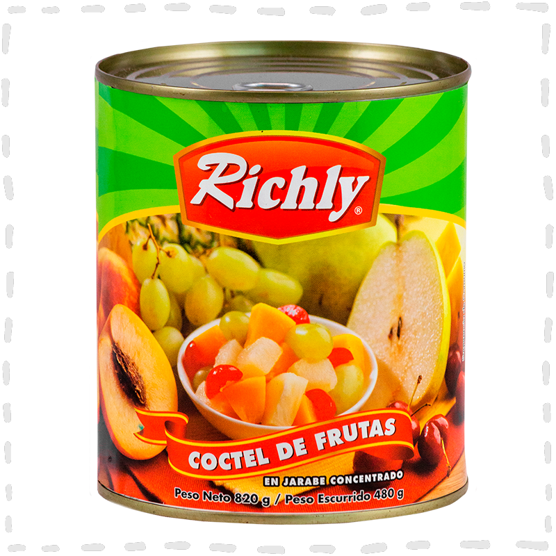 COCTEL DE FRUTAS 822 GR RICHLY TARRO