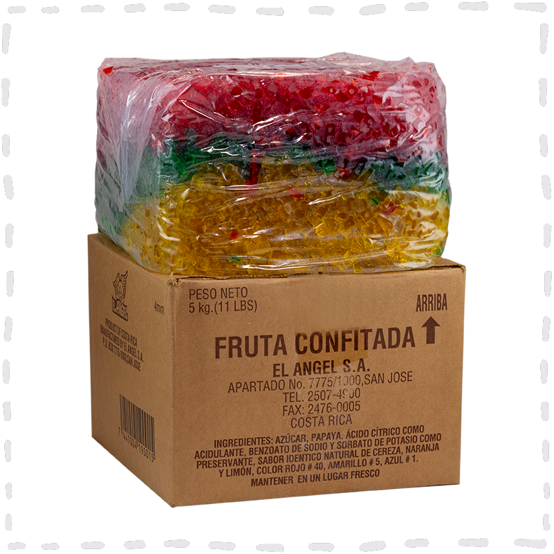FRUTA CONFITADA 5 KG ANGEL