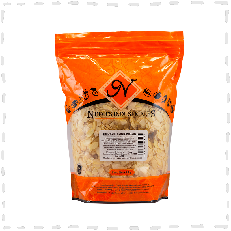 ALMENDRA FILETEADA BLANCA 1 KILO