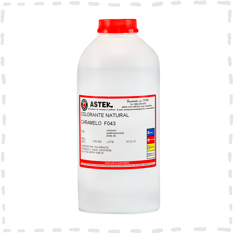 COLOR CARAMELO ASTEK 1.8 LITRO