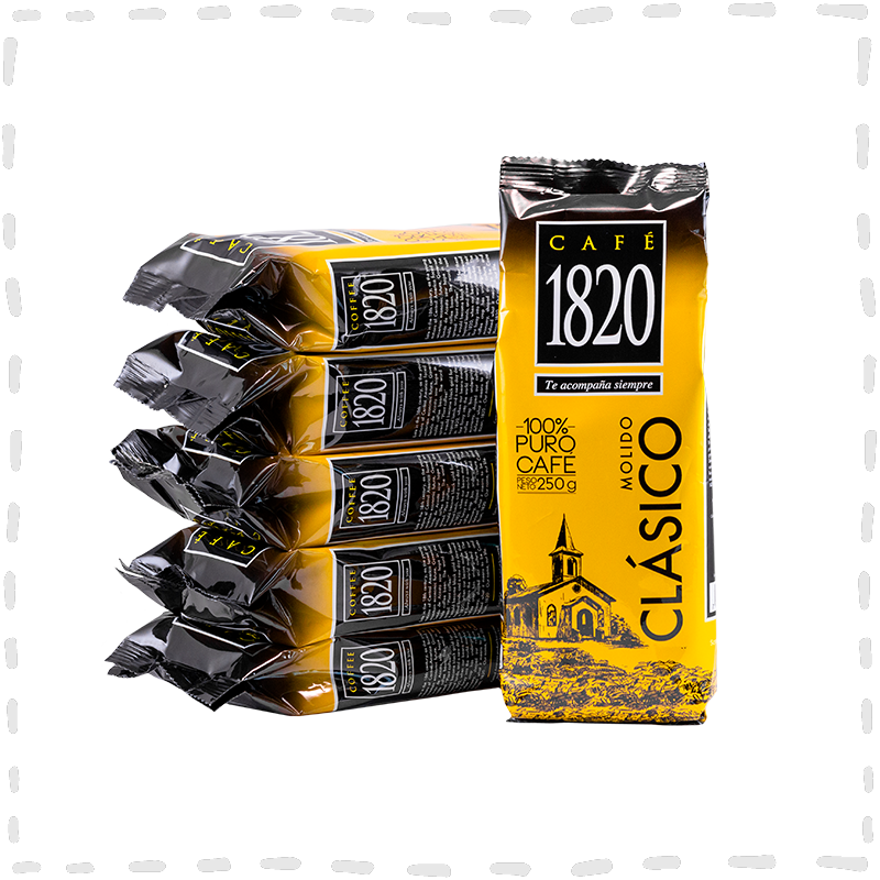 CAFE 1820 250GR X 6 UNIDADES
