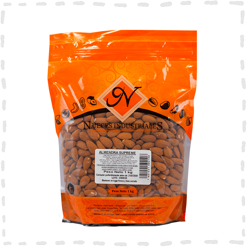 ALMENDRAS ENTERA 1 KG