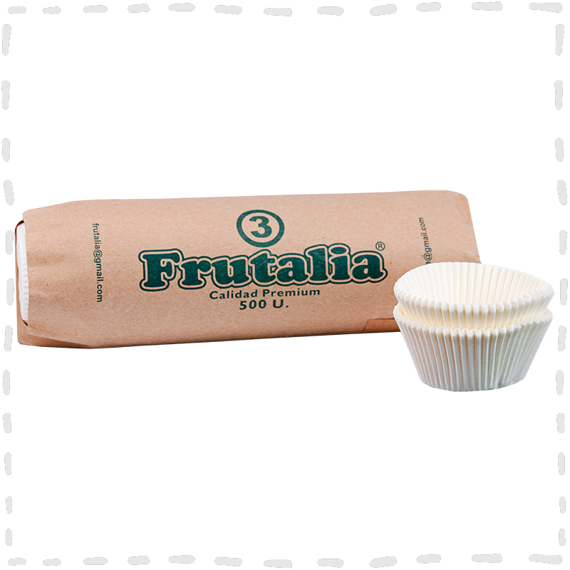 CAPSULA #2 500UNID QUEQUITOS CUPCAKE COLOR PAPEL