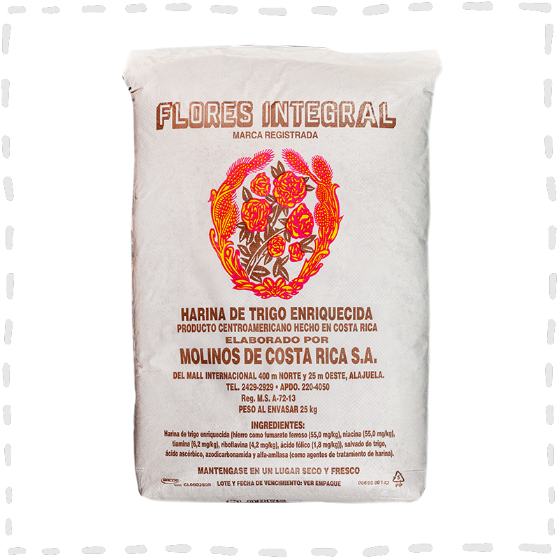 HARINA INTEGRAL 25 KG