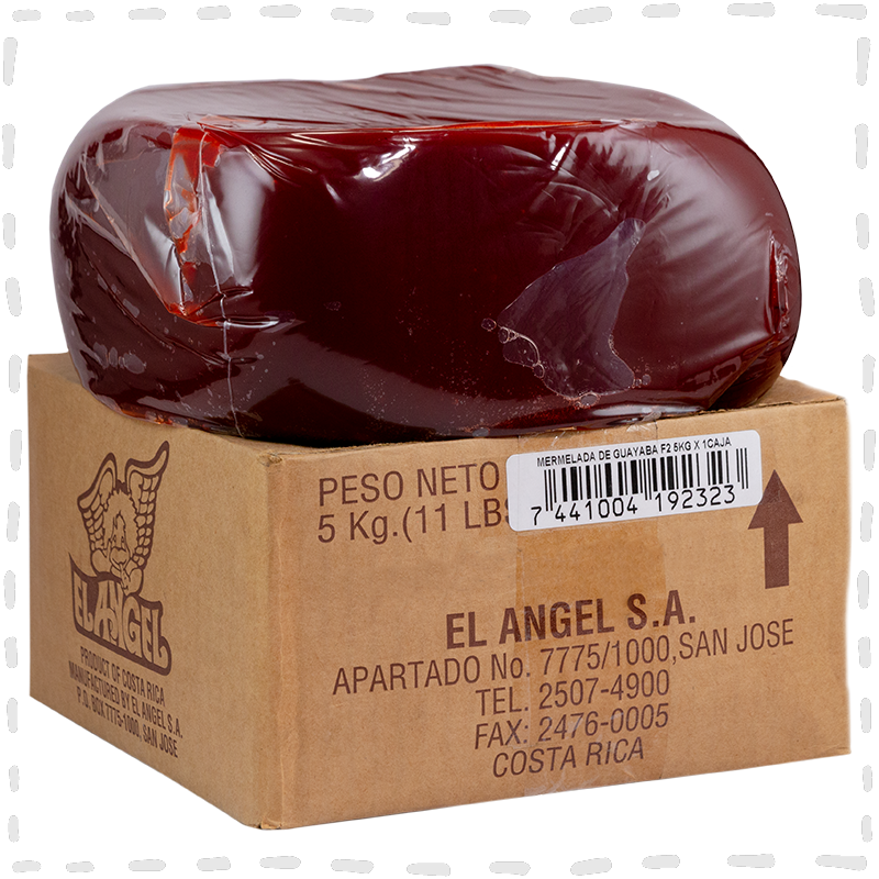 MERMELADA GUAYABA 5Kg F2 ANGEL CAJA
