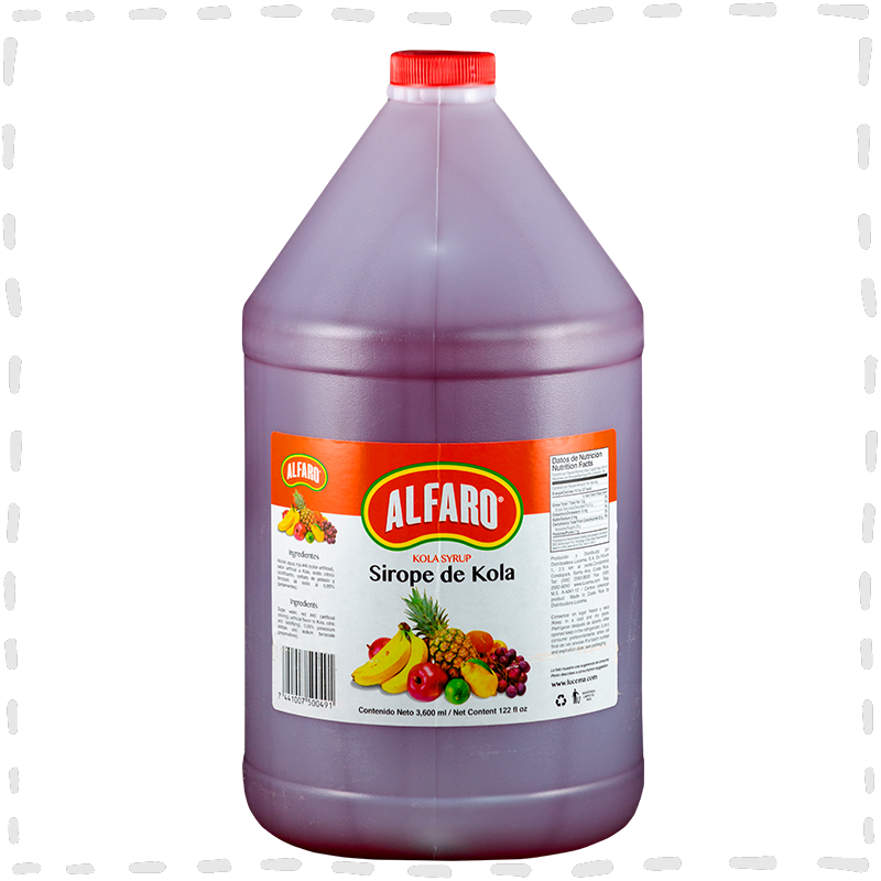 SIROPE KOLA GALON ALFARO ROJO