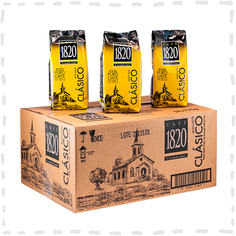 CAFE 1820 125GR X 24 UNIDADES