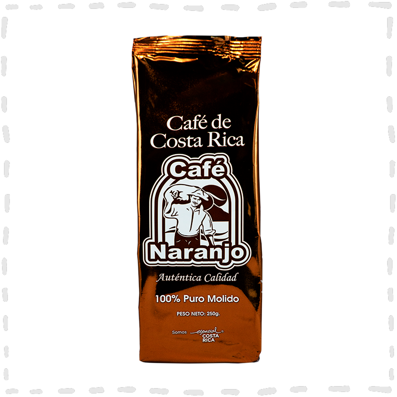 Café Naranjo puro 250gr x 10 Unidades