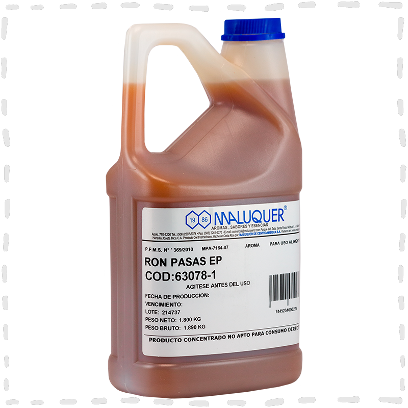 EMULSION RON CON PASAS 1.8 LT MALUQUER *