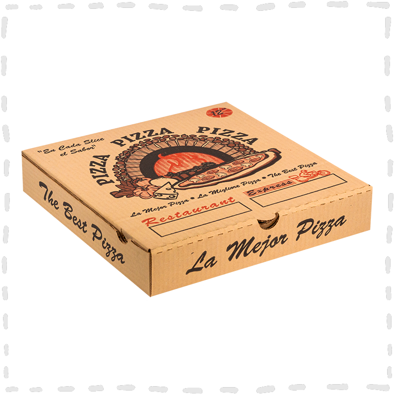 CAJA COMIDA 3 LB 2X250 UNID CARTON PAPAS,NACHOS,POLLO ETC *