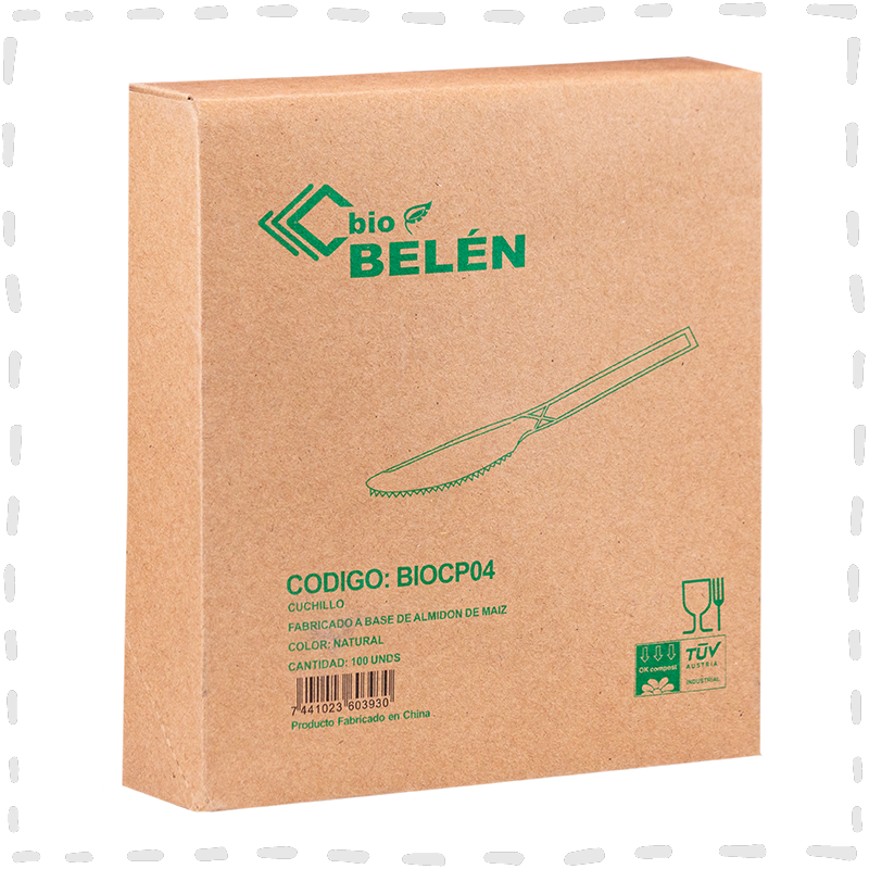 CUCHILLO #7 BIO MEDIUM 10X100 ALMIDON MAIZ