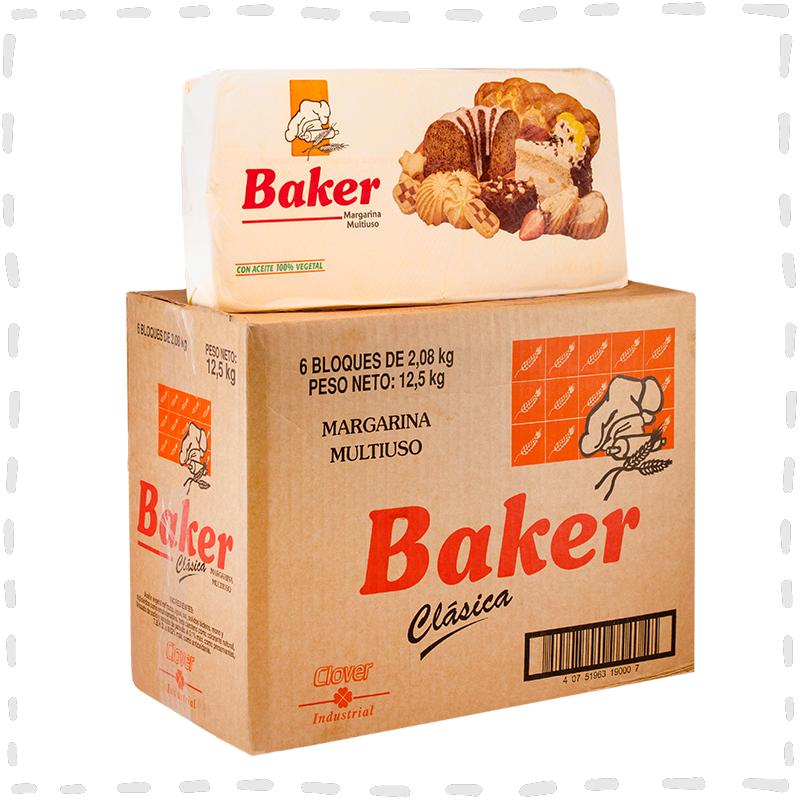 MARGARINA BAKER EN BLOQUES 12.5 KG